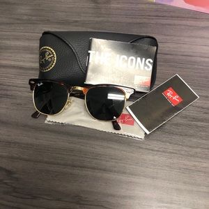 Authentic Ray Ban club masters